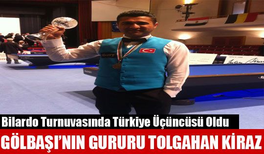 Gölbaşı'nın Gururu Tolgahan Kiraz