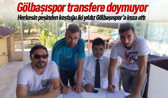 Gölbaşıspor'dan  transferüstüne transfer