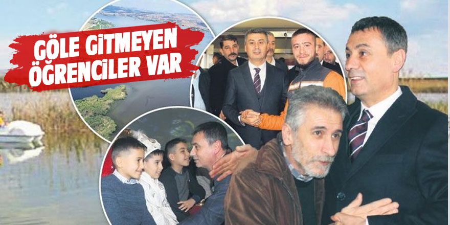 Göle gitmeyen öğrenciler var