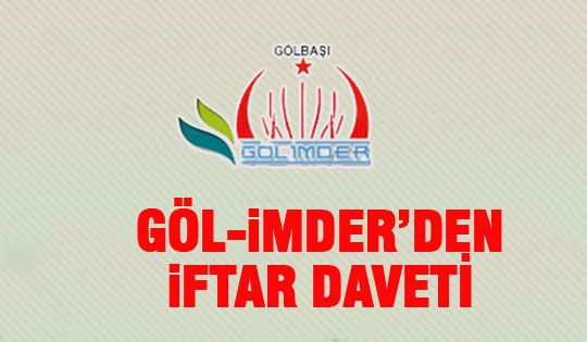 GÖLİMDER'den iftar daveti