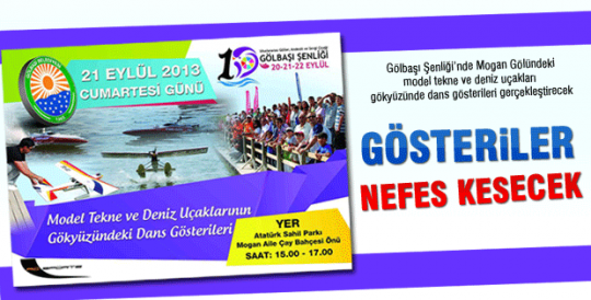 Gösteriler nefes kesecek