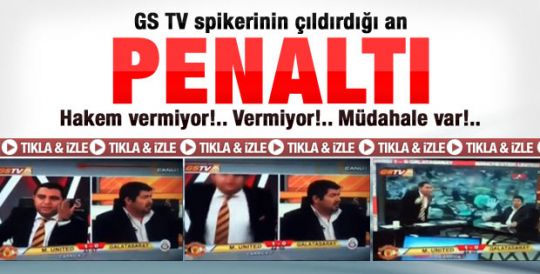 GSTV spikerinin çıldırdığı an-Video 