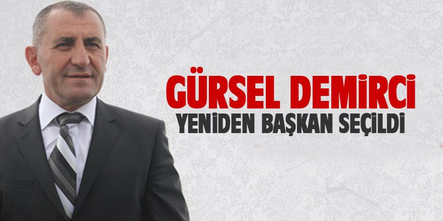 Gürsel Demirci yeniden başkan seçildi