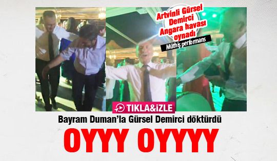 Gürsel Demirci'yle Bayram Duman fena döktürdü