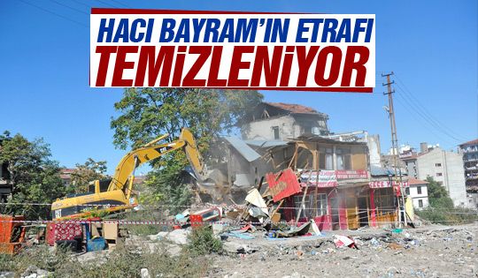 Hacı Bayram'ın etrafına düzenleme