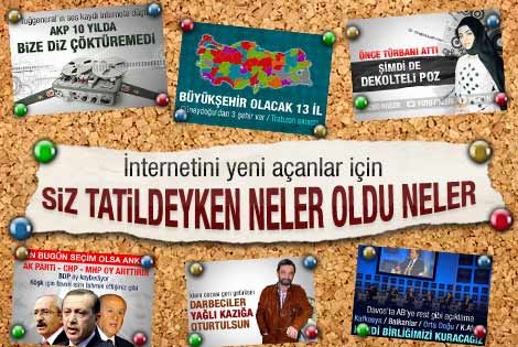 Hafta sonu Türkiye ve dünyada neler oldu 