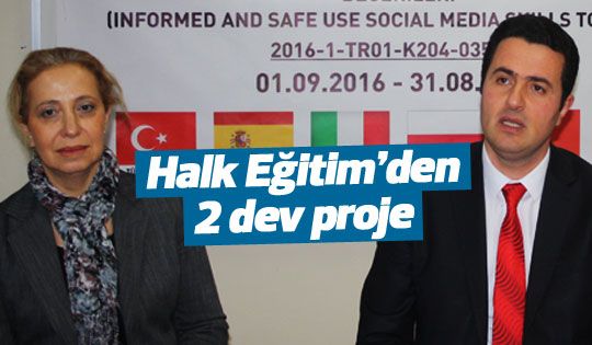 Halk Eğitim Merkezi’nden iki yeni proje