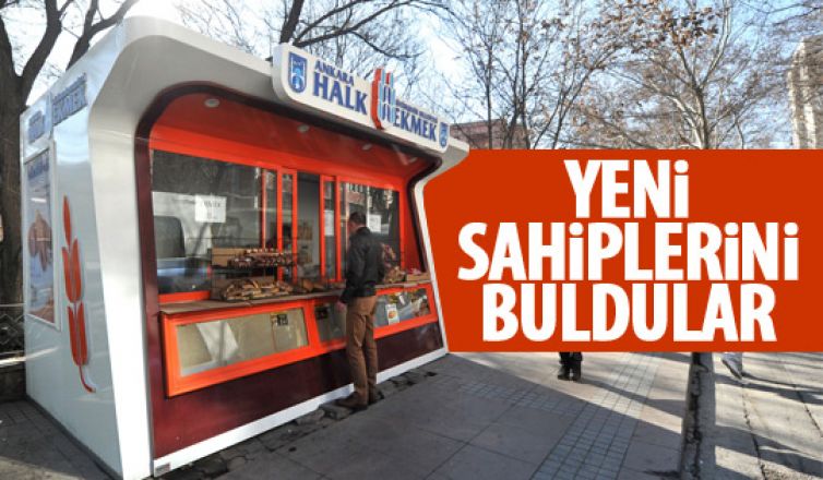 Halk Ekmek büfeleri yeni sahiplerini buldu