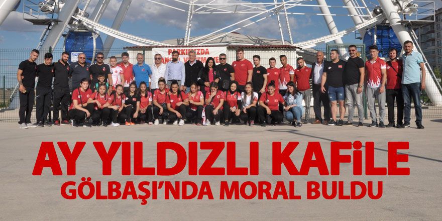 Halter Milli Takım kafilesine moral yemeği