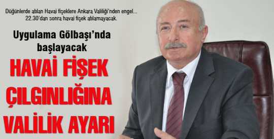 Havai fişek çılgınlığına valilik ayarı