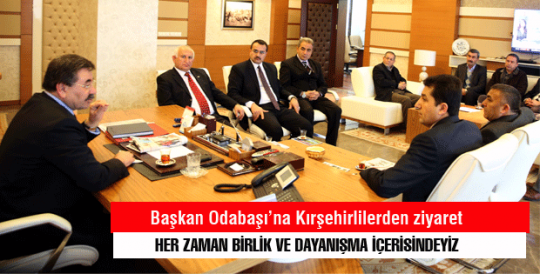 HER ZAMAN BİRLİK VE DAYANIŞMA İÇERİSİNDEYİZ