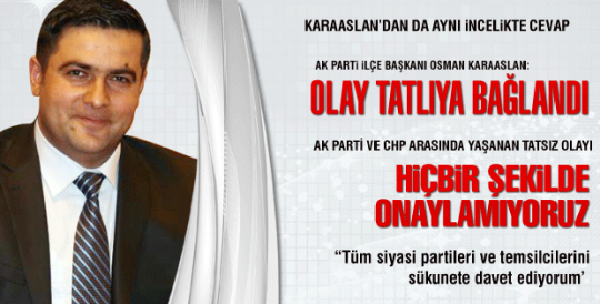 Hiç bir şekilde onaylamıyoruz