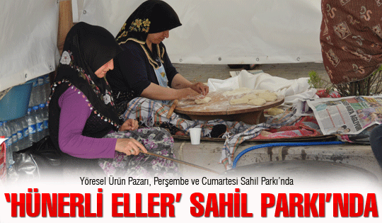 “Hünerli Eller” Sahil Parkı’nda