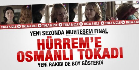 Hürrem'e Osmanlı tokadı - Video