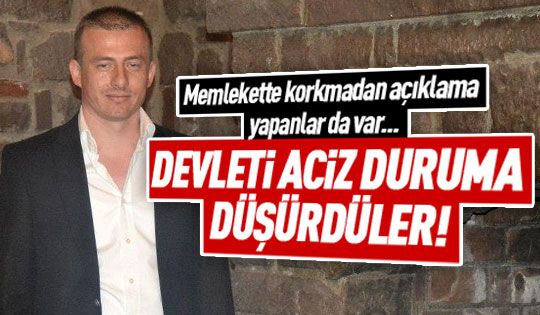 İbrahim Karagöz: Devleti aciz duruma düşürdüler