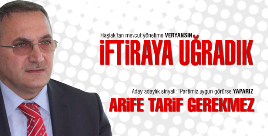 İftiraya uğradık