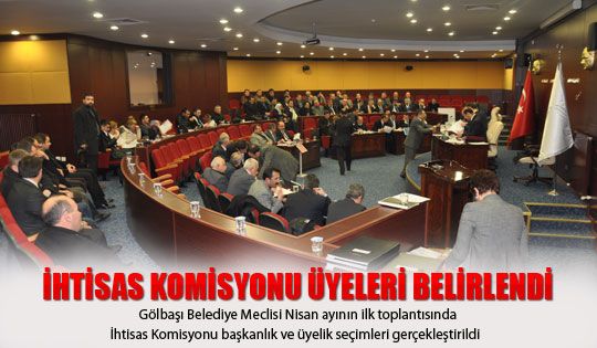 İhtisas Komisyonu Üyeleri belirlendi