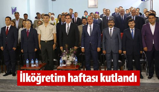 İlköğretim Haftası kutlandı