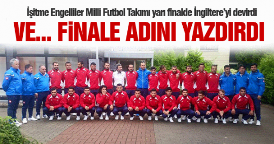 İşitme engelliler finalde