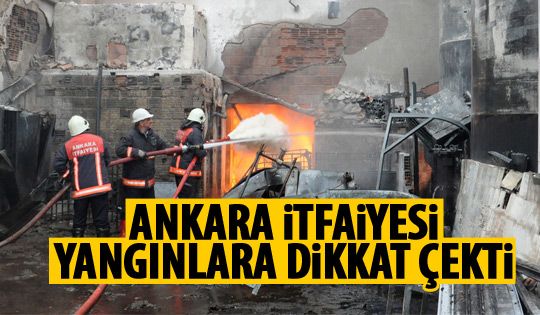 İtfaiye Daire Başkanlığı’ndan uyarı