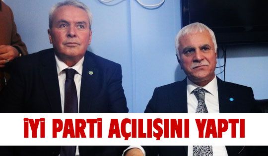 İYİ Parti Gölbaşı İlçe Teşkilatı hizmet binası açıldı