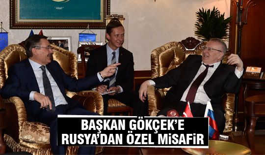  Jirinovski Melih Gökçek'i ziyaret 