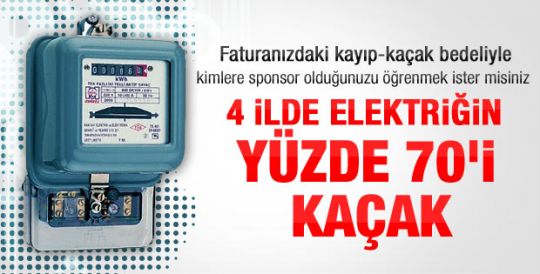 Kaçak elektrik kullanımı sürekli artıyor