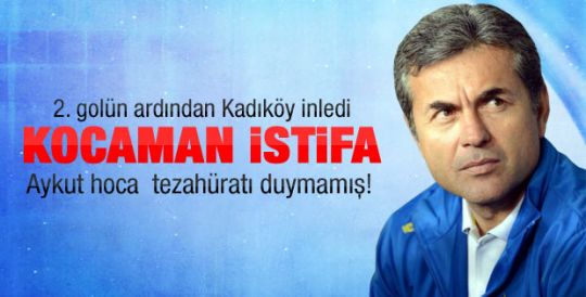 Kadıköy'de Kocaman istifa sesleri 