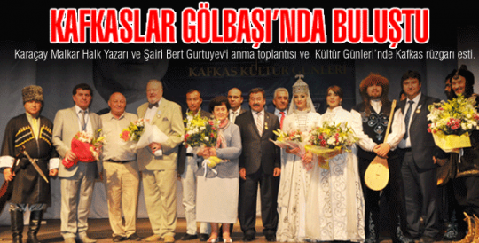 Kafkaslar Gölbaşı'nda buluştu 