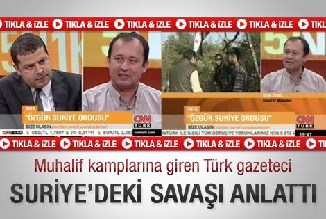 Kanal D muhabiri muhalif kamplarını anlattı - Video