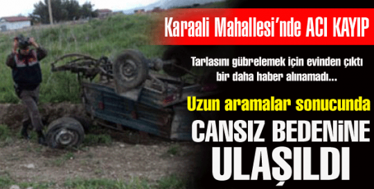 Karaali Mahallesi'nde acı kayıp