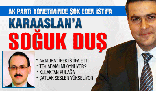 Karaaslan'a soğuk duş