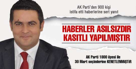 Karaaslan'dan istifa haberlerine sert yanıt