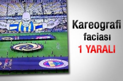 Kareografi faciası: 1 yaralı 