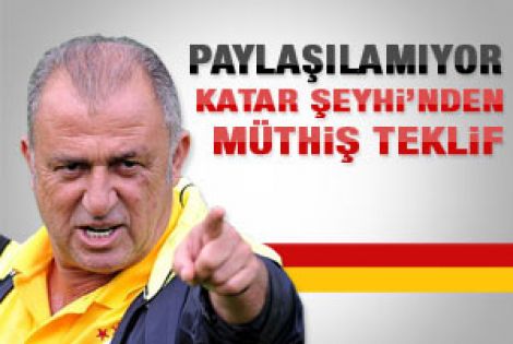 Katar Şeyhi Terim'i istiyor 