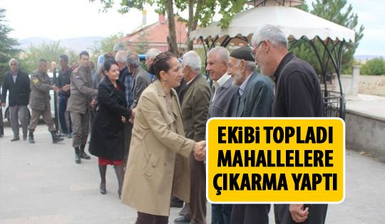 Kaymakam Bilgihan'dan mahallelere ziyaret