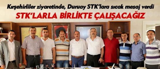 Kır-der'den Başkan Duruay'a ziyaret
