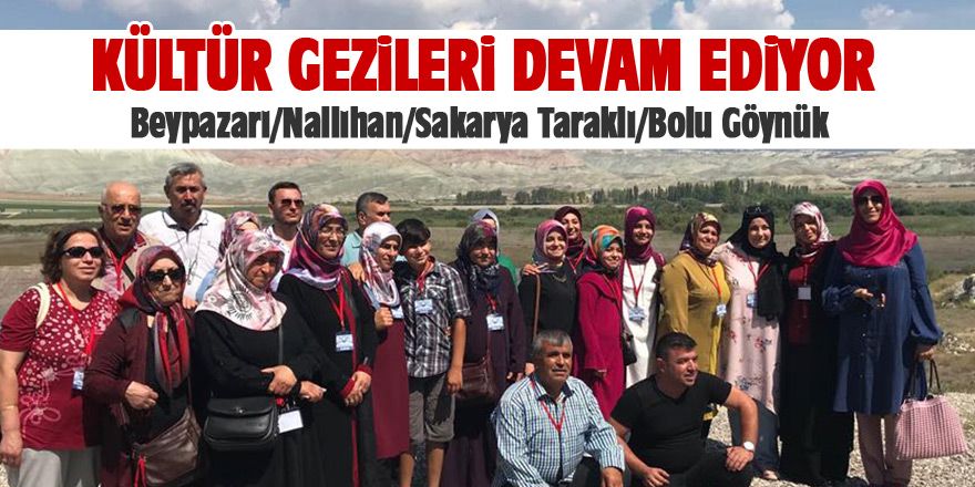 Kültür gezileri devam ediyor