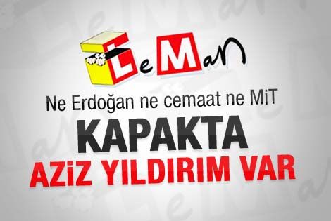 Leman Aziz Yıldırım'ı kapak yaptı 