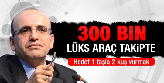 Maliye 300 bin lüks otonun peşine düştü