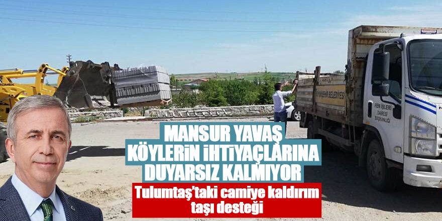 Mansur Yavaş Gölbaşılı muhtarın isteğini kırmadı