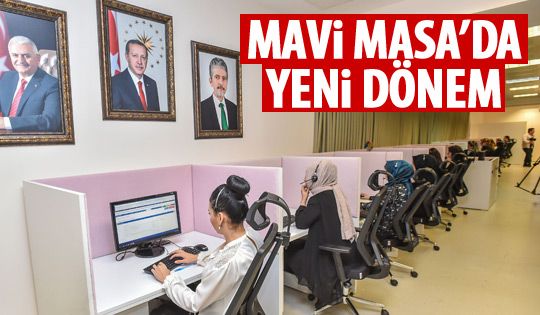 Mavi Masa'da personel sayısı arttırıldı