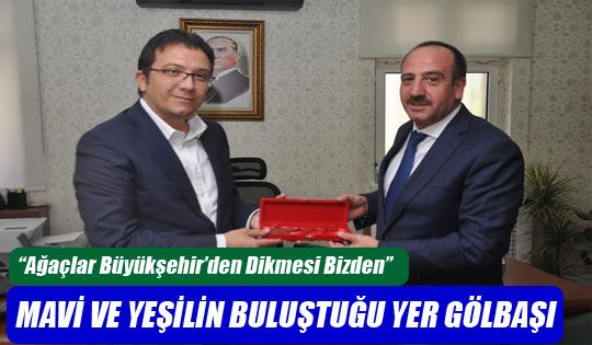 Mavi ve Yeşilin Buluştuğu Yer Gölbaşı 