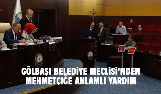 Meclis üyelerinden anlamlı bağış