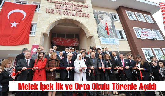 Melek Anne'nin Yaptırdığı Okul Törenle Açıldı