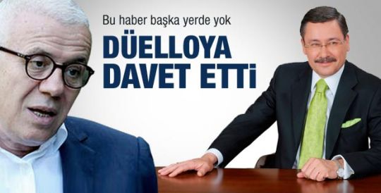 Melih Gökçek'ten Özkök'e düello daveti 