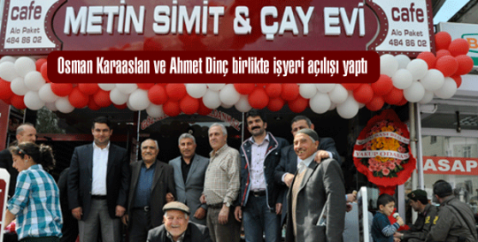 Metin Çay ve Simit Evi açıldı