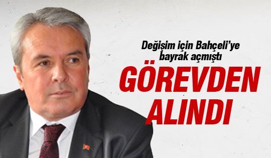 MHP Gölbaşı İlçe Görevden Alındı