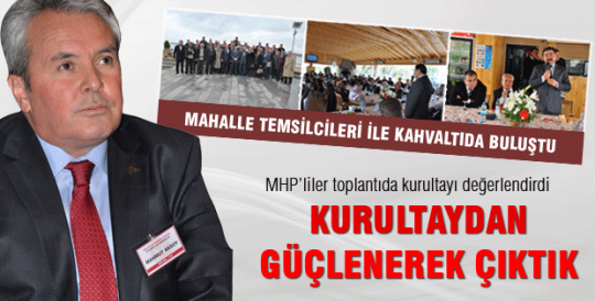 MHP Gölbaşı mahalle temsilcileri buluştu