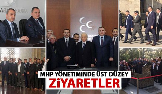 MHP İlçe Teşkilatı’ndan Bahçeli’ye ziyaret